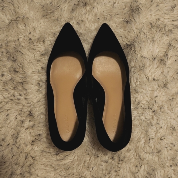 Black Kitten Heels - Picture 2 of 5